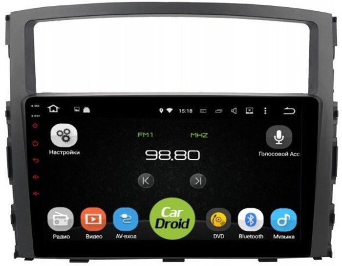 Магнитола для Mitsubishi Pajero 4 2006-2022 - Airok RM-2603 Android 12, 8-ядер, 4/64Гб, SIM-слот