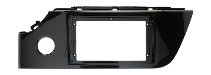 Комплект рамки с разъёмами 9"+can KIA Rio 4 2020-2022 (штат камера) глянец