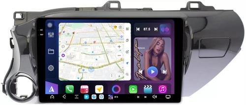 Магнитола для Toyota Hilux 8 2015-2023+ - FarCar GX588/1077M монитор 10.36" 2K QLED на Android 14, TS20, 6+128Гб, CarPlay, 4G SIM-слот
