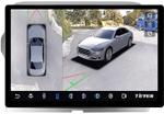 Магнитола для Toyota Land Cruiser Prado 150 2014-2017 (рамка 10) - Teyes CC3-2K-360 монитор 13" 2K QLED на Android 10, Быстрая, CarPlay, 4G SIM-слот, 4 камеры в комплекте