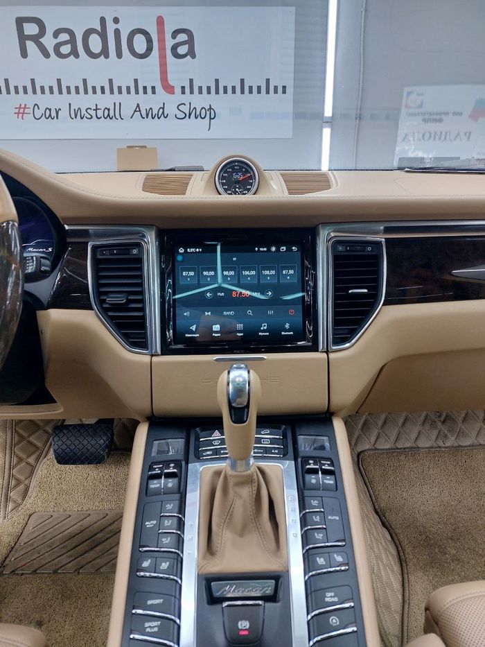 Магнитола для Porsche Macan 2014-2016 (CDR3.0/PCM3.0) - RDL-Macan монитор 8.4" на Android 11, 8Гб+128Гб, CarPlay, 4G SIM-слот
