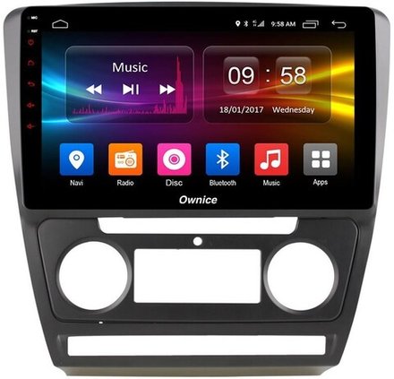 Магнитола для Skoda Octavia A5 2004-2013 - Kuberg OL-1920 IPS, Android 10, 8 ядер (TS18), 4G SIM-слот