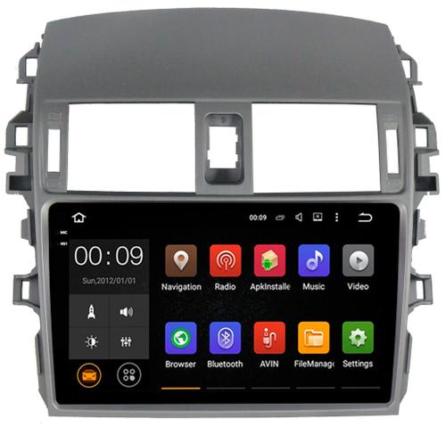 Магнитола для Toyota Corolla 2007-2013 - AIROC 2K RX-1104 Android 13, QLed+2K, ТОП процессор, 8/128, CarPlay, SIM-слот