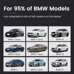 Мультимедиа блок для BMW 2019+ со штатным беспроводным CarPlay - Kuberg AI-990 на Android 10, 8-ядер, 4/64ГБ, 4G SIM-слот, простое подключение