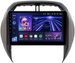 Магнитола для Toyota RAV4 2 2003-2005 - Teyes CC3 монитор 9" QLED на Android 10, Быстрая, CarPlay, 4G SIM-слот