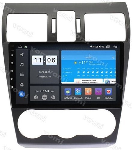 Магнитола для Subaru Forester, Impreza, XV 2012-2016 - AK439R9-MTK-LTE Android 10, 8-ядер, 4-64Гб, SIM-слот