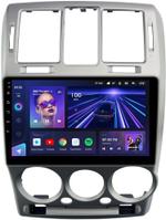 Магнитола для Hyundai Getz 2002-2011 (рамка серебро) - Teyes CC3 Android 10, Быстрая, CarPlay, SIM-слот