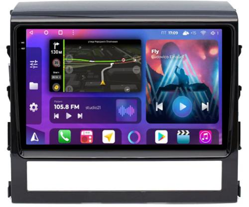 Магнитола для Toyota Land Cruiser 200 2015-2021 (без JBL) - FarCar BM567/609M-2K монитор 9.5" 2K QLED на Android 14, TS10, 4+32Гб, CarPlay, 4G SIM-слот
