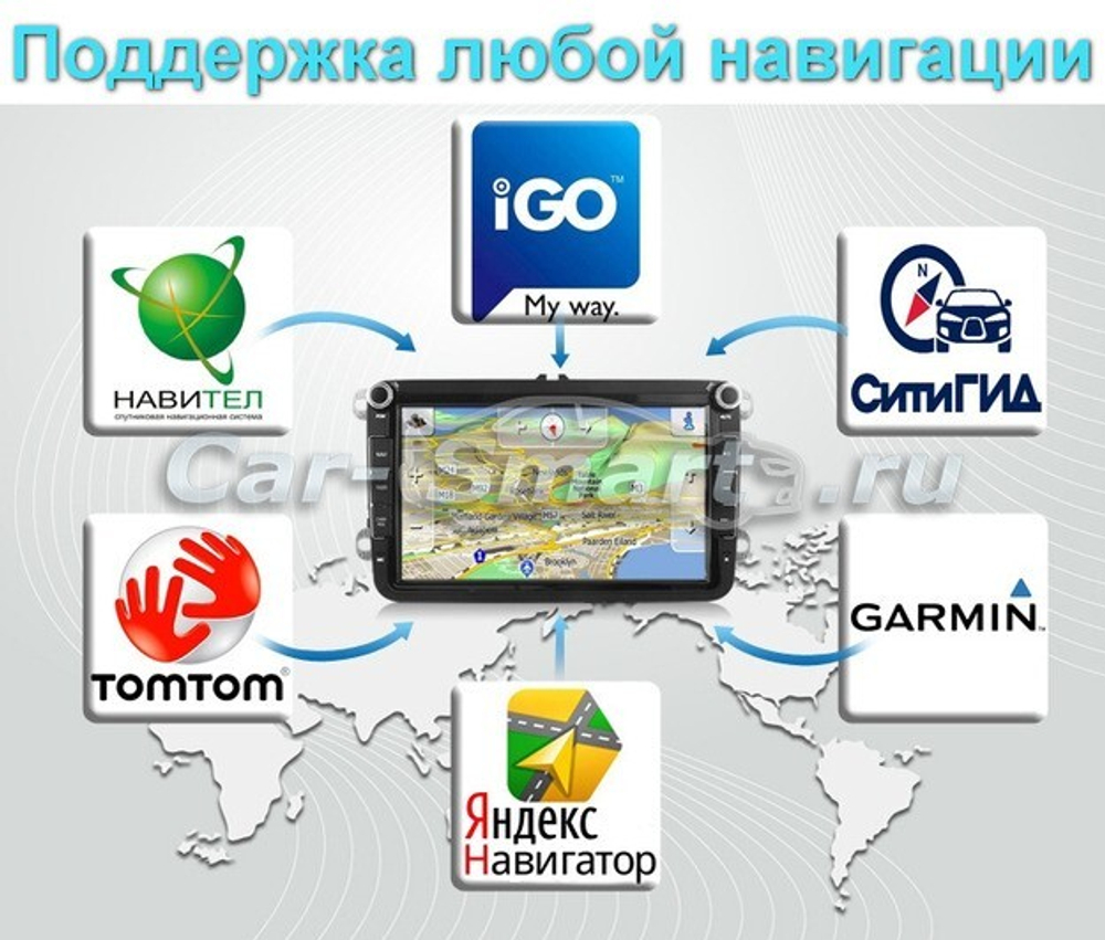 2DIN магнитола (экран 7") - Airok RD-1004D на Android 9, 8-ядер, 4/32Гб