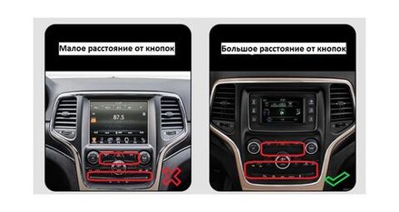 Магнитола для Jeep Grand Cherokee WK2 2013-2021 (ШГУ 5") - FarCar BM9-2K-9564F2 монитор 9.5" 2K QLED на Android 14, TS10, 4+32Гб, CarPlay, 4G SIM-слот