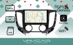 Магнитола для Mitsubishi L200 2015-2024 (кондиционер) - Vaycar VA47-5198 на Android 13, 4G SIM-слот