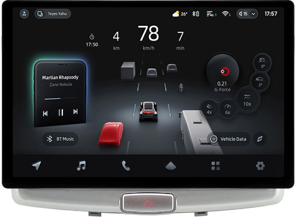 Магнитола для Haval H6 2014+ - Teyes CC4-PRO монитор 13" 2K QLED на Android 13, Snapdragon 778G, ИИ, CarPlay, DSP, 4G SIM-слот