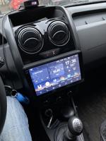 Магнитола для Renault Duster 1 2015-2020 (ШГУ овальное, рамка-накладка) - Teyes CC3-2K-360 на Android 10, Быстрая, 2K QLED, CarPlay, 4G SIM-слот, 4 камеры в комплекте