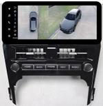 Магнитола для Toyota Camry 50 2011-2014 (рамка LUX) - Teyes LUX ONE 360 монитор 12.3" 2K QLED на Android 10, 6/128Гб, CarPlay, 4G SIM-слот, 4 камеры в комплекте