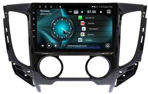 Магнитола для Mitsubishi L200 2015-2024 (кондиционер) - Vaycar VA47-5198 на Android 13, 8-ядер, 2Гб-32Гб, 4G SIM-слот