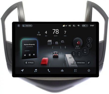 Магнитола для Chevrolet Cruze 1 2012-2015 (рамка черная) - Teyes CC4-PRO монитор 13" 2K QLED на Android 13, Snapdragon 778G, ИИ, CarPlay, DSP, 4G SIM-слот