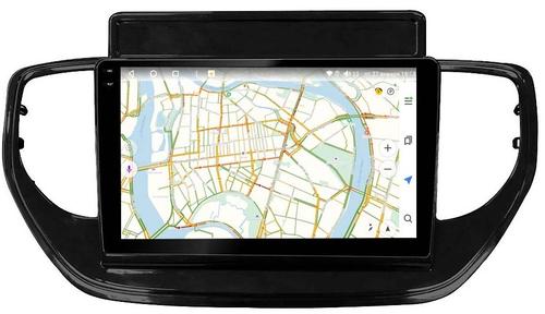 Магнитола для Hyundai Solaris 2 2020-2022 (штатная навигация) - Vaycar VA23-2003-2K на Android 13, Быстрая, 2K QLED, CarPlay,4G SIM-слот