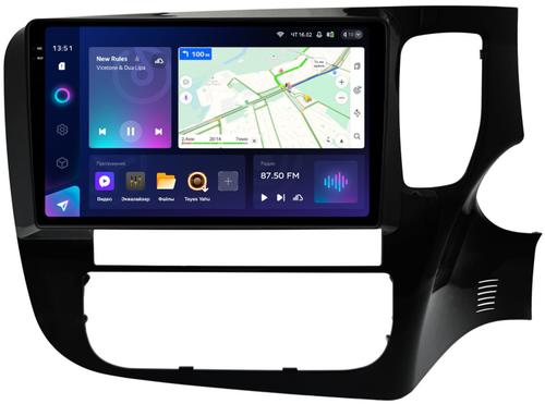 Магнитола для Mitsubishi Outlander 3 2012-2021 (правый руль) - Teyes CC3-2K монитор 9.5" 2K QLED на Android 10, ТОП процессор, CarPlay, 4G SIM-слот