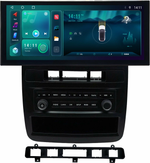 Магнитола для Volkswagen Touareg 2 2010-2018 - Kuberg KP-1222 монитор 12.5" в стиле LEXUS на Android 12, TS10, CarPlay, 4G SIM-слот