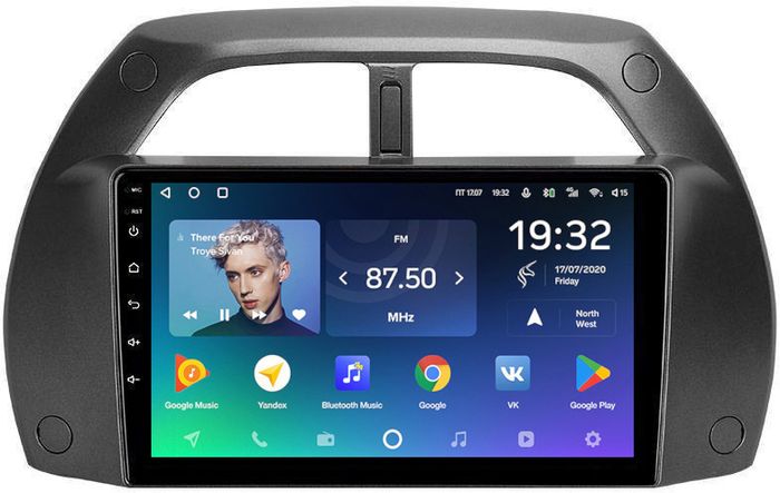 Магнитола для Toyota RAV4 2 2000-2003 - Teyes CC2 PLUS монитор 9" QLED на Android 10, ТОП процессор, 4Гб+64Гб, 4G SIM-слот