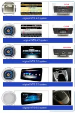 Магнитола для Mercedes-Benz E W212 седан 2009-2012 NTG 4.0 - Kuberg монитор 12.3" в стиле Audi на Android 13, Быстрая, CarPlay, 4G SIM-слот