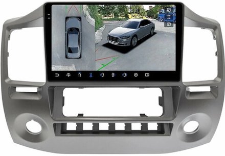 Магнитола для ГАЗ Соболь Бизнес, Газель Бизнес 2010-2017 (климат) - FarCar BX9-360-9546BC монитор 9.5" 2K QLED на Android 13, 6Гб+128Гб, CarPlay, 4G SIM-слот, 4 камеры в комплекте