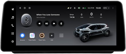 Магнитола для Mazda 3 BM, Axela 2013-2019 - Teyes LUX ONE монитор 12.3" 2K QLED на Android 10, CarPlay, 4G SIM-слот, 6/128ГБ