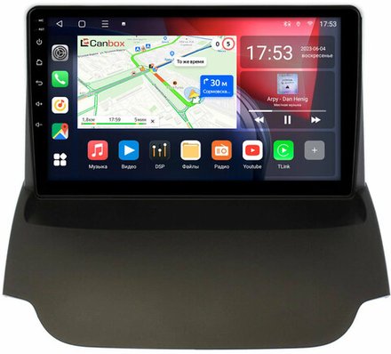 Магнитола для Ford EcoSport 2014-2017 - Canbox 9176 Qled, Android 10, ТОП процессор, SIM-слот