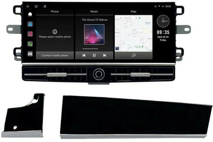 Магнитола для Porsche Panamera 970 2015-2016 (вместо PCM 4.0) - RDL-Panamera монитор 12.3" на Android 12, 6Гб+128Гб, CarPlay, 4G SIM-слот