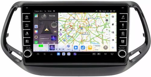 Магнитола для Jeep Compass 2016+ - Kuberg OL-1255 (кнопки и крутилки) Android 13, TS20, 6+128Гб, CarPlay, 4G SIM-слот