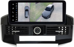 Магнитола для Toyota Land Cruiser 200 2007-2021 (экран климата снизу) - Teyes LUX ONE 360 монитор 12.3" на Android 10, CarPlay, 4G SIM-слот, 6/128Гб, 4 камеры в комплекте