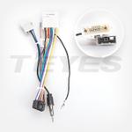 Магнитола для Nissan Tiida C11 2004-2013 (климат с круглым экранчиком, рамка черная) - Teyes CC4 монитор 9.2" 2K QLED на Android 14, Быстрейшая, Snapdragon 680, DSP, CarPlay, 4G SIM-слот