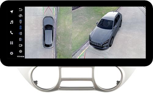 Магнитола для Hyundai i20 2009-2012 (климат) - Teyes LUX ONE 360 монитор 12.3" 2K QLED на Android 10, 6+128Гб, CarPlay, 4G SIM-слот, 4 камеры в комплекте