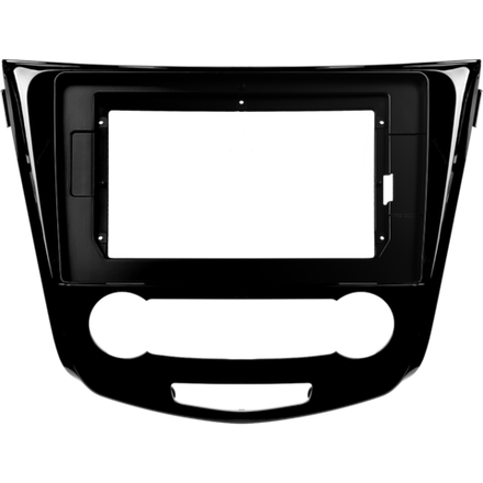 Комплект рамки с разъёмами 10" Nissan Qashqai 2013-2022 кондиционер