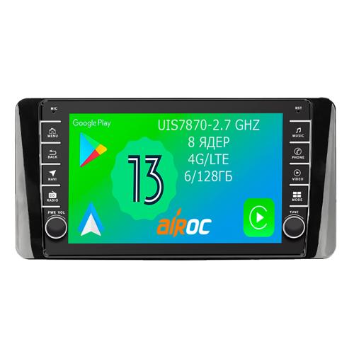 Магнитола для Volkswagen Polo, Skoda Rapid 2020+ - Airoc AB-3717 (кнопки и крутилки), Android 13, TS20, 6/128Гб, SIM-слот, CarPlay