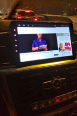 Магнитола для Mercedes-Benz ML W166, GL X166 2011-2015 - FarCar 1241M монитор 9.5" QLED на Android 14, TS18, CarPlay, 4G SIM-слот