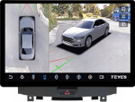 Магнитола для Infiniti EX35 2007-2009 - Teyes CC3-2K-360 монитор 13" 2K QLED на Android 10, 6Гб+128Гб, CarPlay, 4G SIM-слот, 4 камеры в комплекте