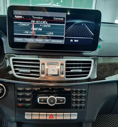 Магнитола для Mercedes-Benz E-класс W212 седан 2009-2012 NTG 4.0 - Kuberg MKD монитор 10.25", Android 11, 6Гб+128Гб, CarPlay, SIM-слот