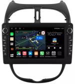 Магнитола для Peugeot 206 1998-2012 - Canbox 9117 Android 10, Быстрая, CarPlay, 4G SIM-слот