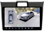 Магнитола для Toyota Corolla Axio 2, Fielder 3 2012-2023 - FarCar BX9-360-9545 монитор 9.5" 2K QLED на Android 13, 6Гб+128Гб, CarPlay, 4G SIM-слот, 4 камеры в комплекте