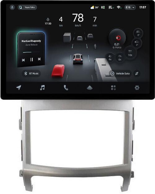 Магнитола для Hyundai iX55 2009-2013 - Teyes CC4-PRO монитор 13" 2K QLED на Android 13, Snapdragon 778G, ИИ, CarPlay, DSP, 4G SIM-слот