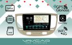 Магнитола для KIA Rio 2005-2011 - Vaycar VA27-1106 на Android 13, Быстрая, 4G SIM-слот