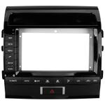 Комплект рамки с разъёмами 9" Toyota Land Cruiser 200 2007-2009 климат на ШГУ, кнопки слева