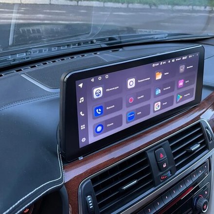 Магнитола для BMW 3-серия F30 2011-2016, 4-серия F36, F32 (NBT) - Teyes LUX ONE монитор 12.3" на Android 10, 6/128ГБ, CarPlay, 4G SIM-слот