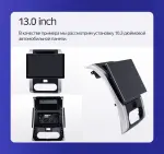 Магнитола для Nissan X-Trail 2007-2014 (T31) - Teyes CC3-2K-360 монитор 13", QLED+2K, Android 10, 4G SIM-слот, CarPlay, 6/128 ГБ, 4 камеры в комплекте