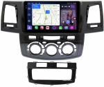 Магнитола для Toyota HiLux 7 2011-2015 - FarCar BM143M монитор 9.5" QLED на Android 14, TS10, 4+32Гб, CarPlay, 4G SIM-слот