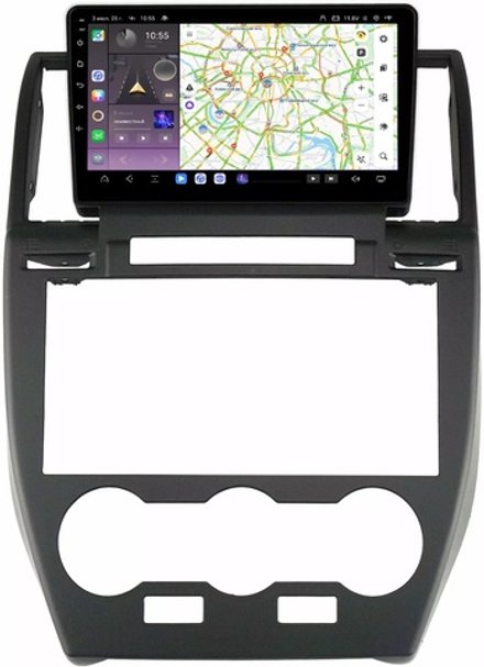 Магнитола для Land Rover Freelander 2007-2012 (взамен монохрома) - Kuberg QLed, Android 13, TS20, CarPlay, SIM-слот