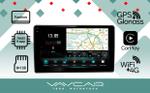 Магнитола для Lada Granta 2011-2018 (взамен ШГУ) - Vaycar VA33-1207-2K на Android 13, Быстрая, 2K QLED, CarPlay, 4G SIM-слот