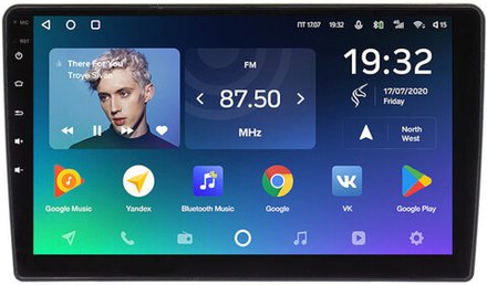 Магнитола для Nissan Serena C25 2005-2010 (вместо 2DIN, рамка тип2 черная) - Teyes CC2 PLUS Android 10, ТОП процессор, 4-64, SIM-слот