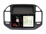 Магнитола для Mitsubishi Pajero 3, Montero 3 1999-2006 (рамка черная) - Vaycar VA47-1019 на Android 13, 4G SIM-слот